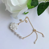 White Rose Bracelet